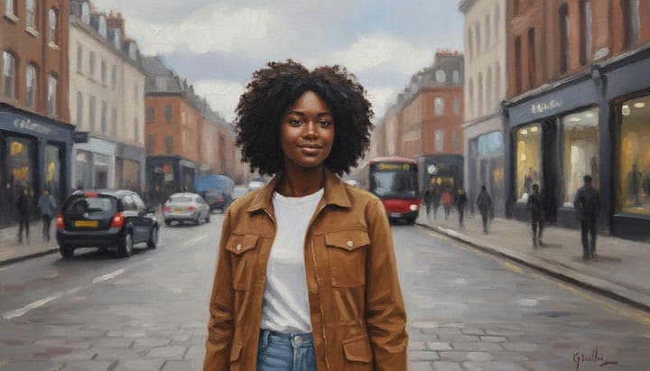 Oil Painted applied to the test shot