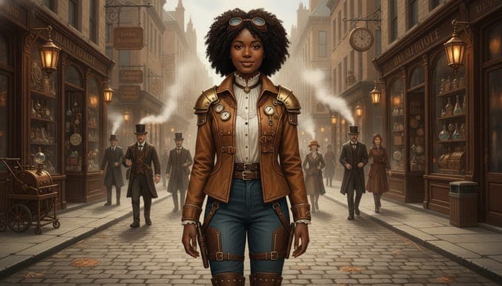 Steampunk applied to the test shot